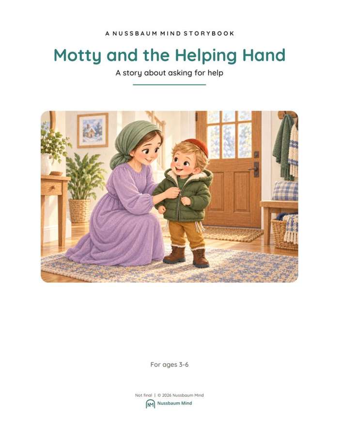 Motty and the Helping Hand page 1